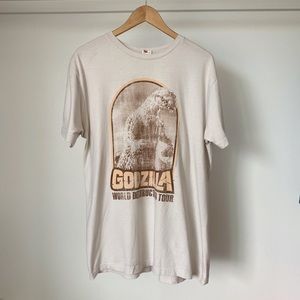 2008 Godzilla World Destruction Tour tee